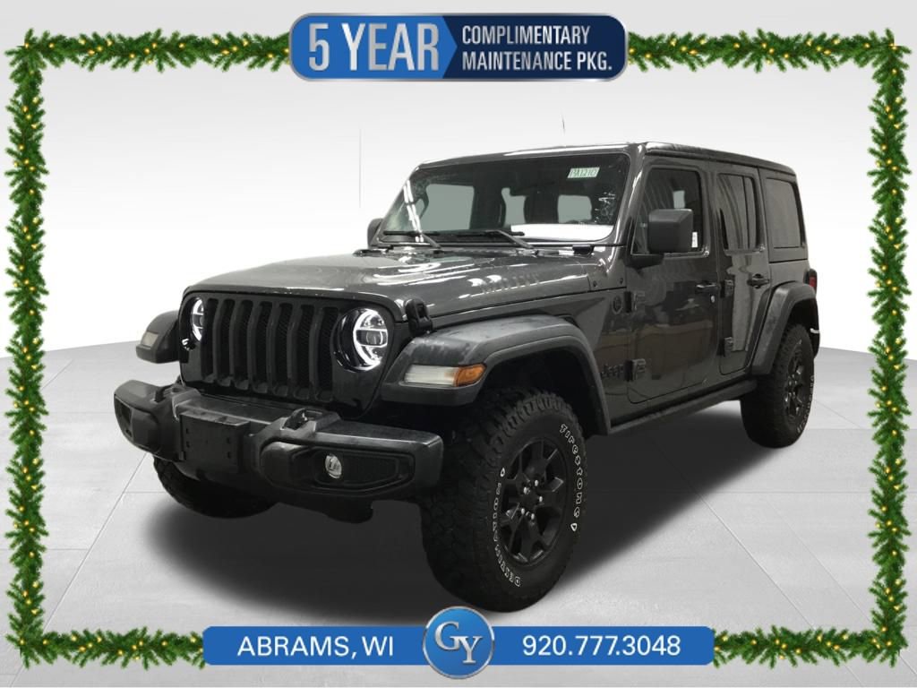 Used 2021 Jeep Wrangler Unlimited Sport image 1