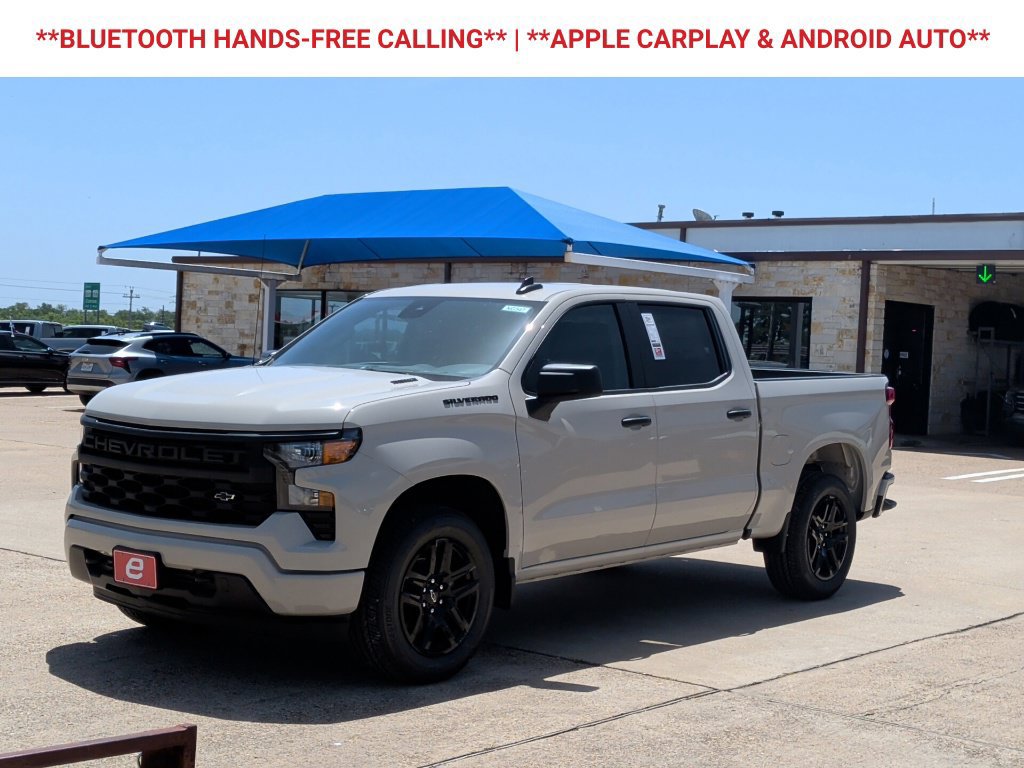 New 2026 Chevrolet Silverado 1500 Custom w/ LPO, Dark Essentials Package RWD image 3