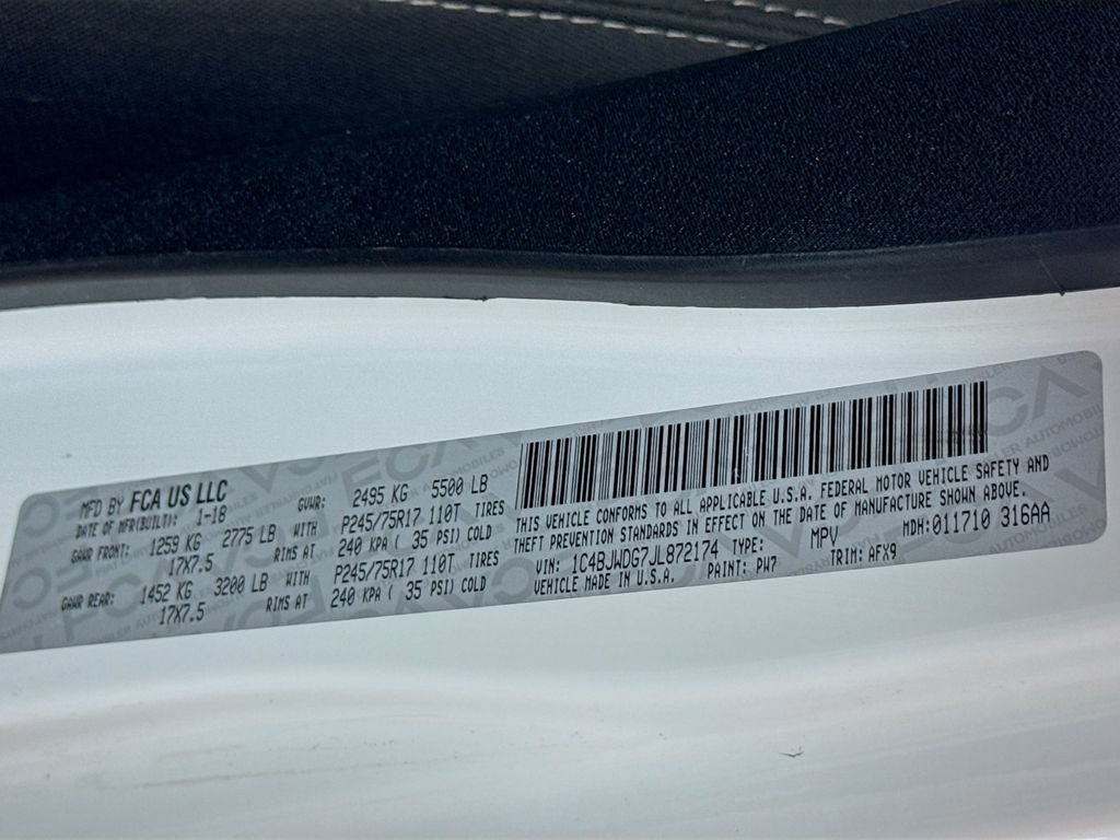 Used 2018 Jeep Wrangler Unlimited Sport AWD/4WD image 27