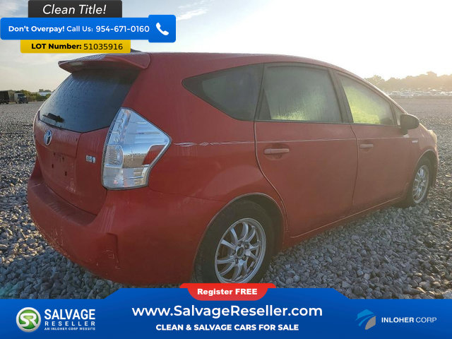 Used 2012 Toyota Prius V Three FWD image 4