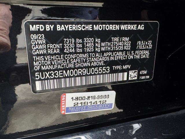Certified 2024 BMW X7 M60i w/ Executive Package image 32