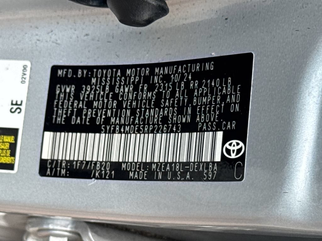 Used 2024 Toyota Corolla LE FWD image 47