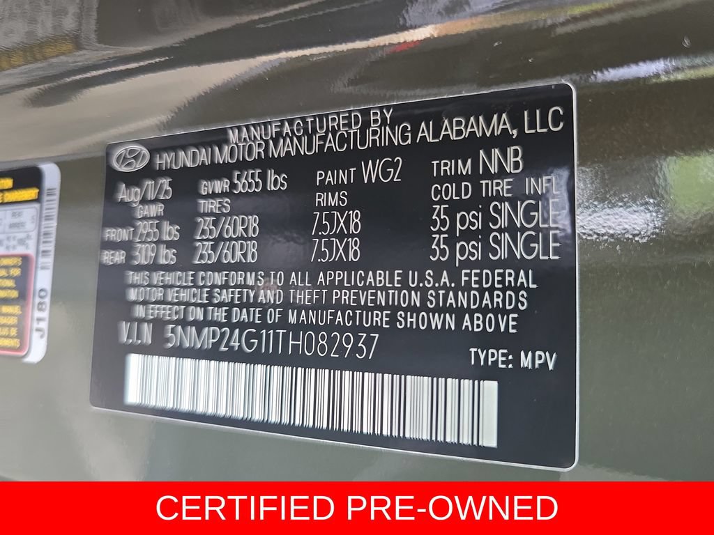 Used 2026 Hyundai Santa Fe SEL FWD image 37