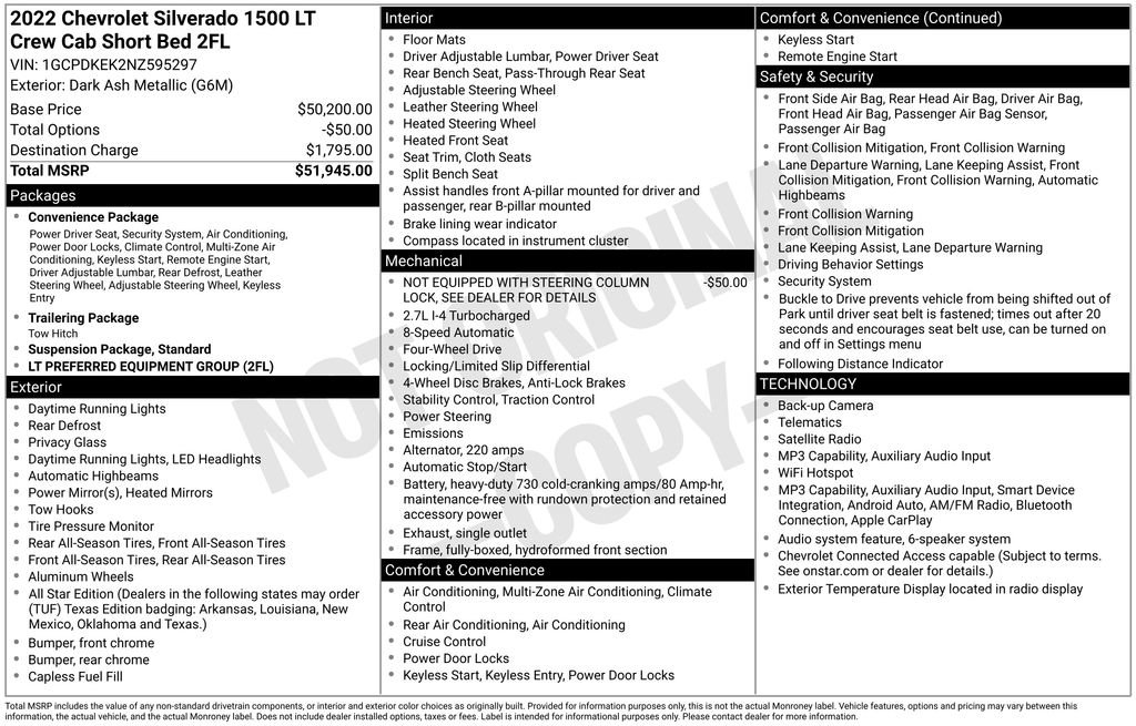 Used 2022 Chevrolet Silverado 1500 LT AWD/4WD image 17