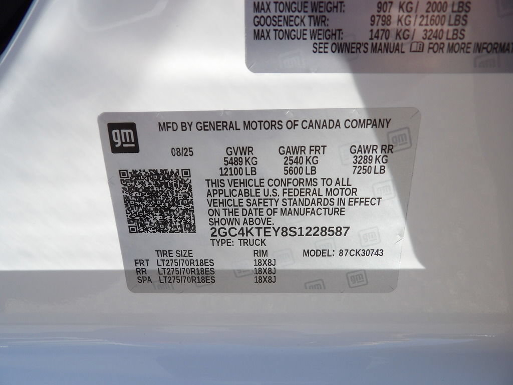 Used 2025 Chevrolet Silverado 3500 LT w/ Safety Package AWD/4WD image 61