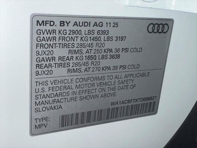 New 2026 Audi Q7 2.0T Premium w/ Convenience Plus Package AWD/4WD image 30