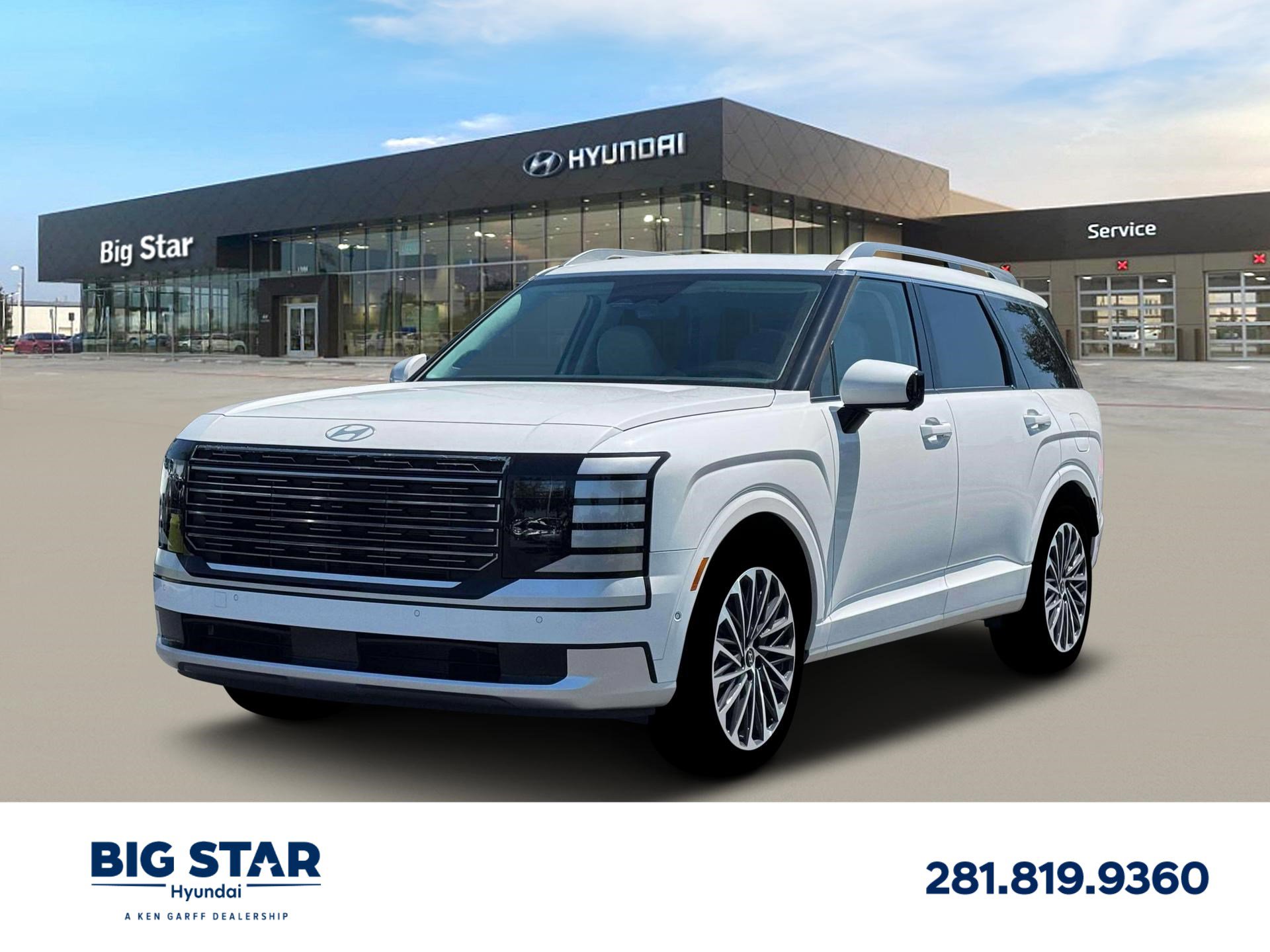 New 2026 Hyundai Palisade Calligraphy FWD image 1