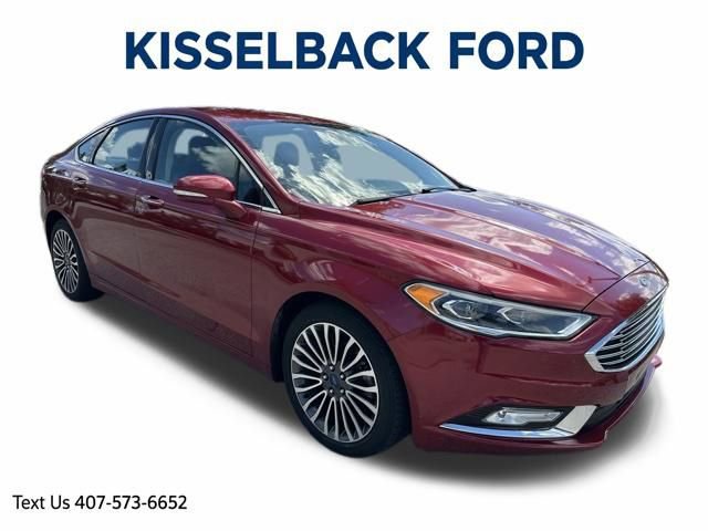 Used 2017 Ford Fusion SE w/ Fusion SE Technology Package FWD image 1