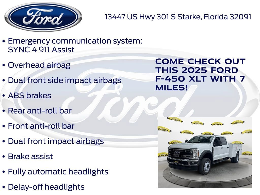 New 2025 Ford F450 XLT w/ XLT Value Package image 25