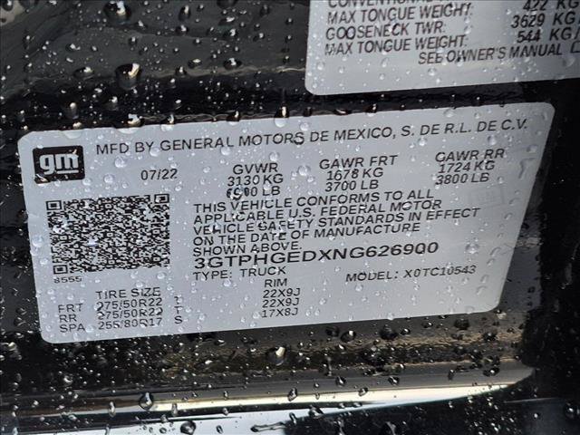 Used 2022 GMC Sierra 1500 Denali w/ Denali Reserve Package RWD image 22