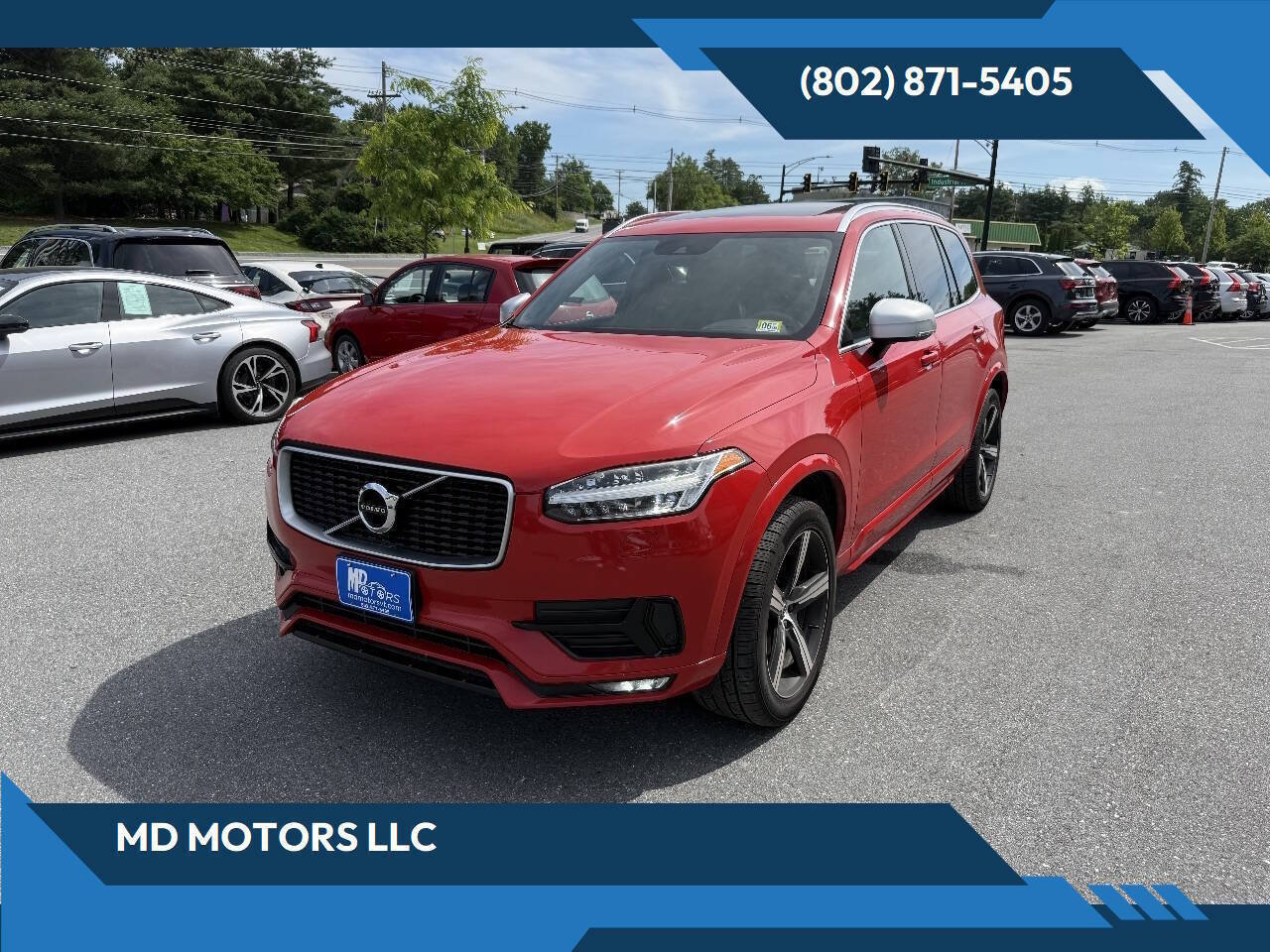 Used 2016 Volvo XC90 T6 R-Design w/ Protection Package Plus AWD/4WD image 1