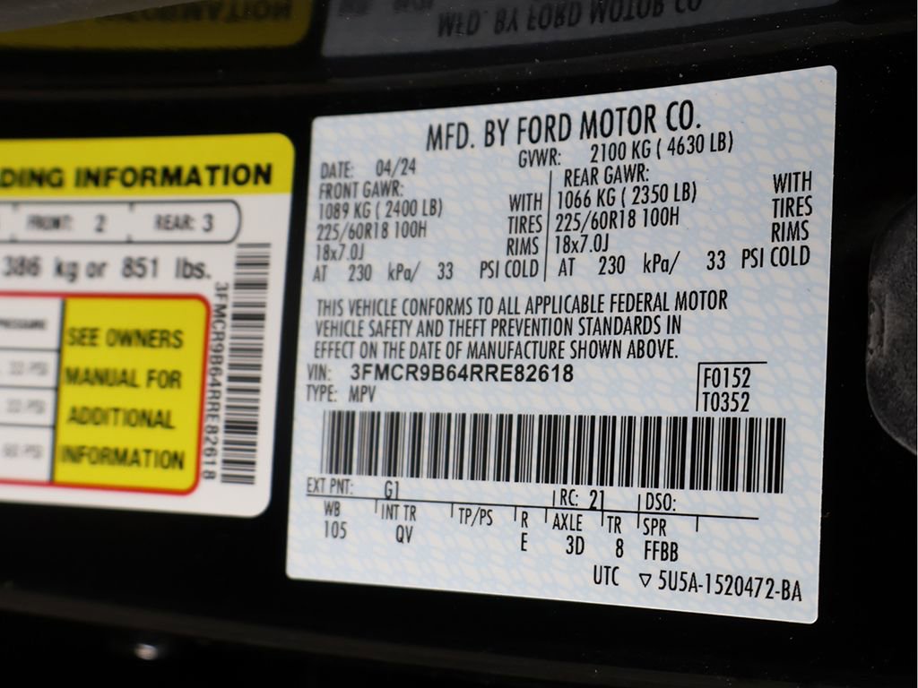 Used 2024 Ford Bronco Sport Big Bend AWD/4WD image 45