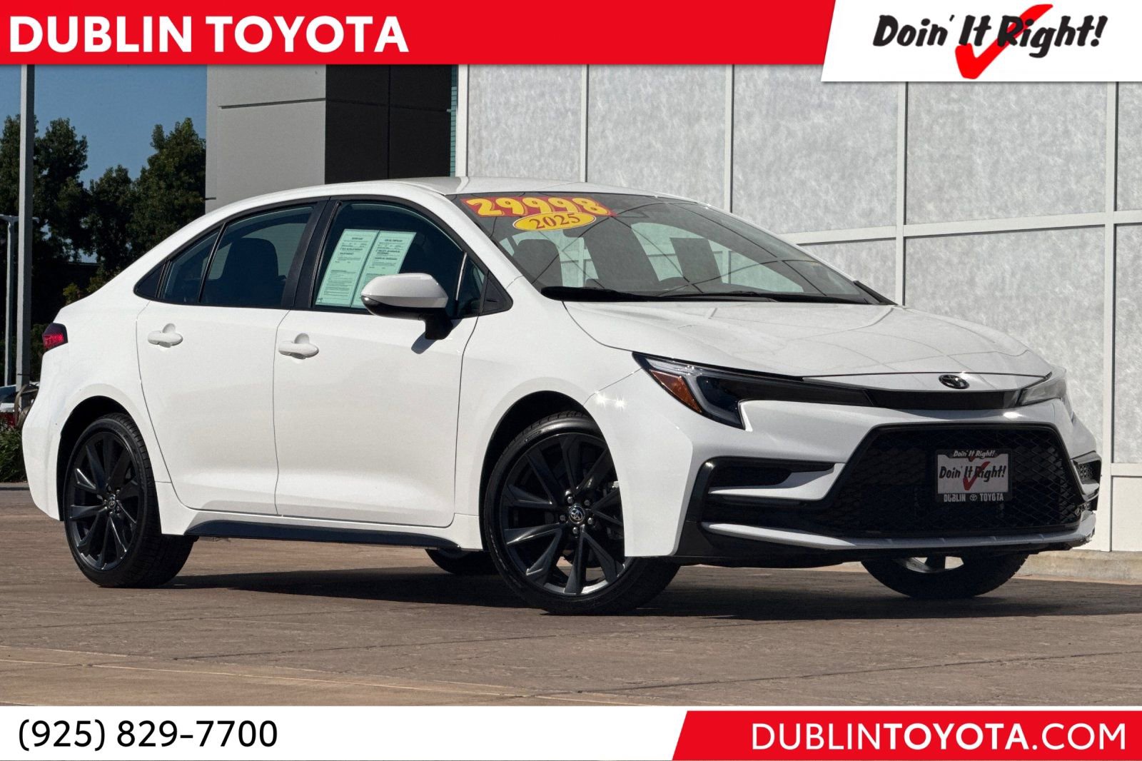 Certified 2025 Toyota Corolla SE