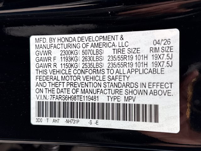 Certified 2026 Honda CR-V Sport Touring image 19