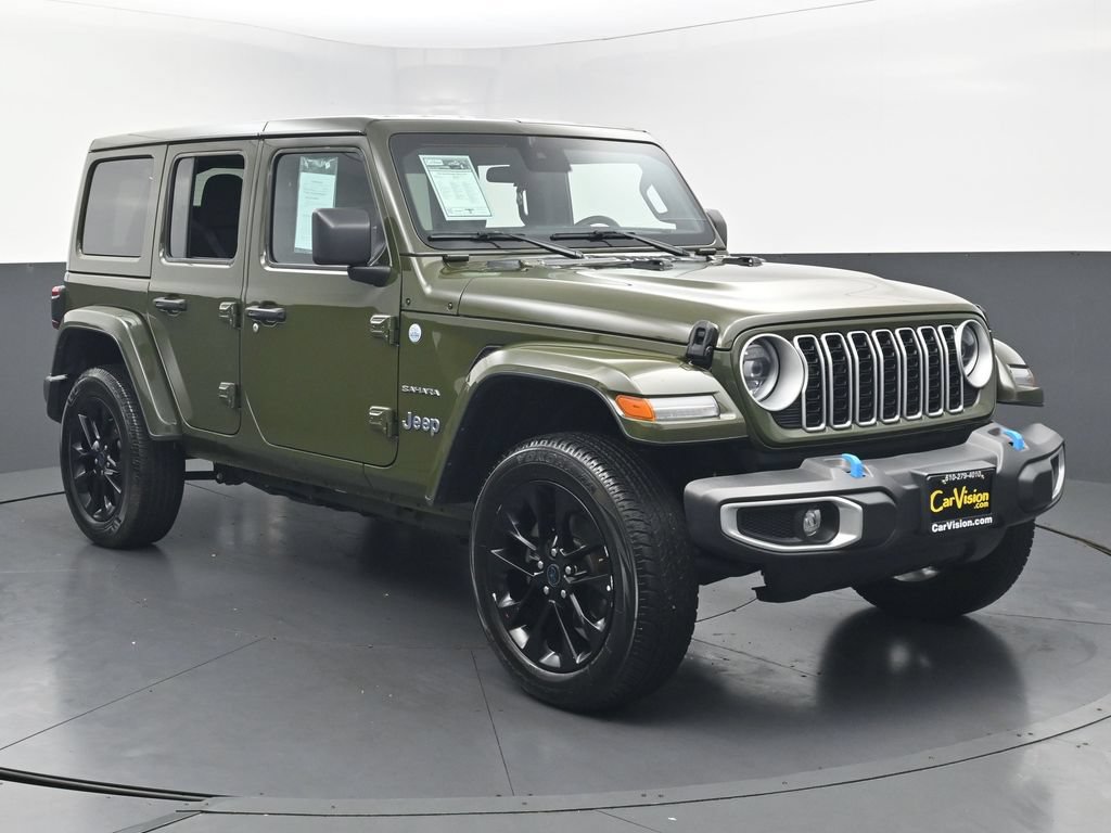 Used 2024 Jeep Wrangler Unlimited Sahara AWD/4WD image 3