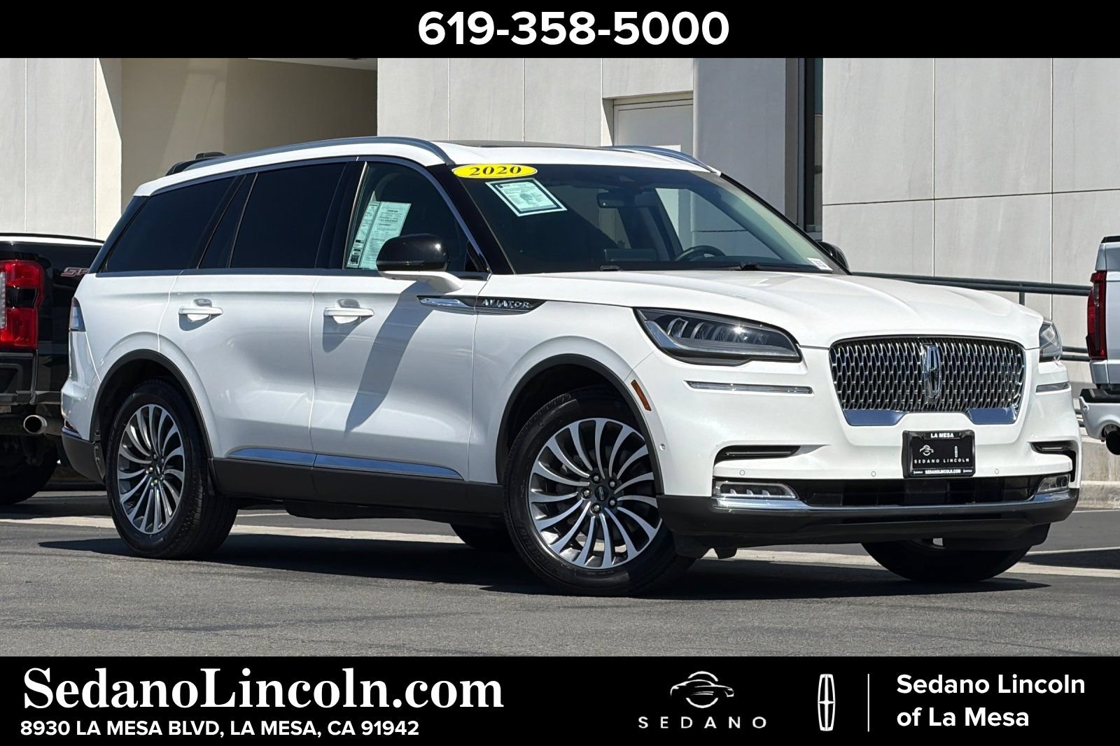 Used 2020 Lincoln Aviator Reserve w/ Equipment Group 201A