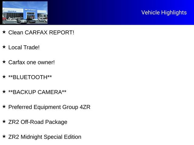 Used 2020 Chevrolet Colorado ZR2 w/ ZR2 Midnight Special Edition AWD/4WD image 5