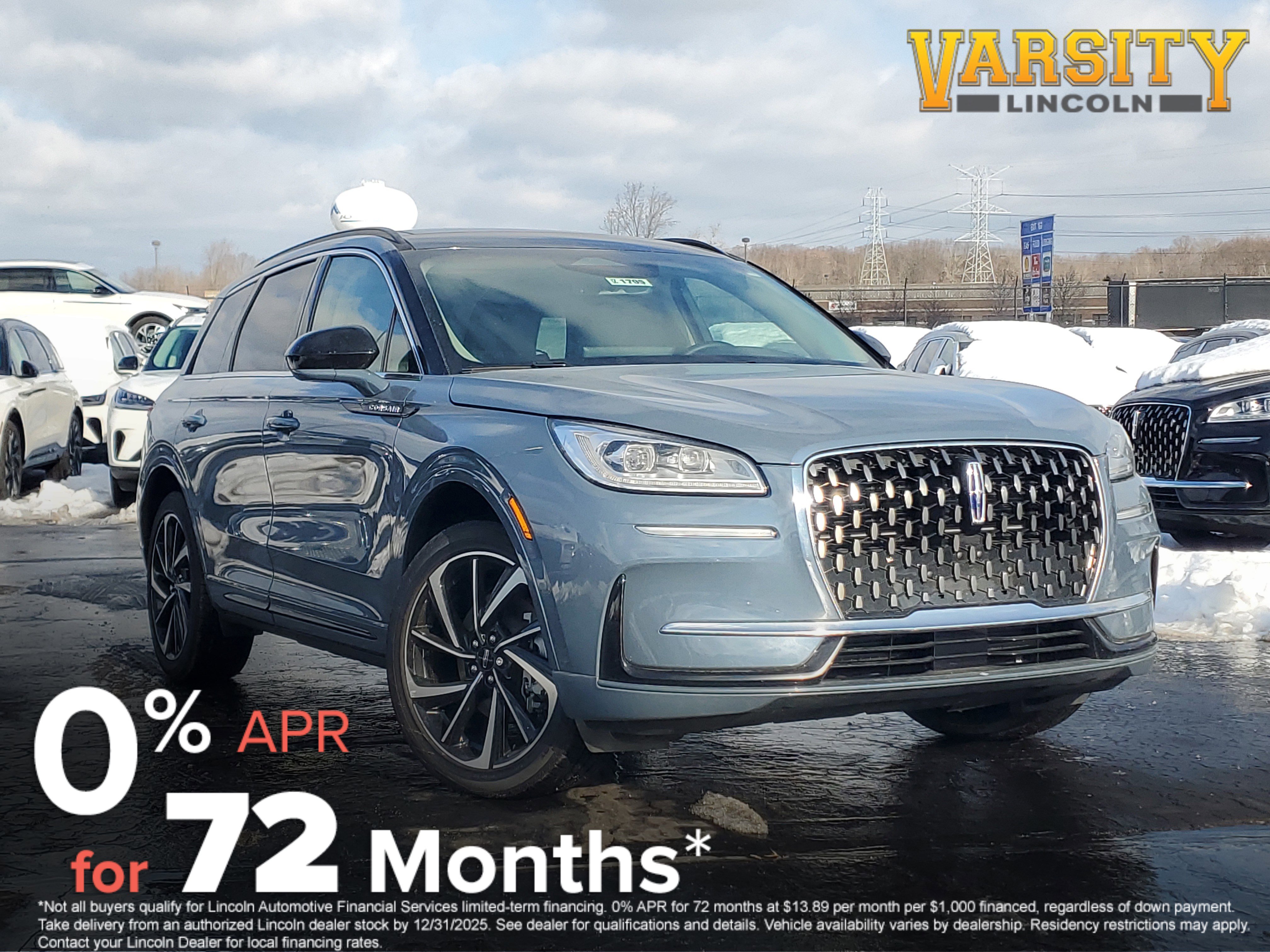 New 2025 Lincoln Corsair Grand Touring w/ Rear Removable Package Tray image 1