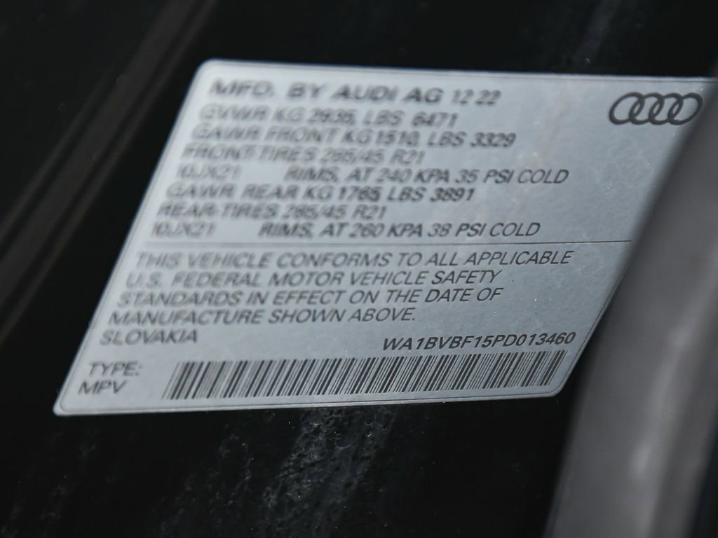 Used 2023 Audi Q8 Premium Plus w/ Premium Plus Package AWD/4WD image 25
