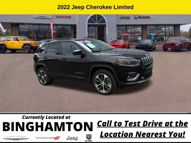 Used 2022 Jeep Cherokee Limited w/ Elite Package
