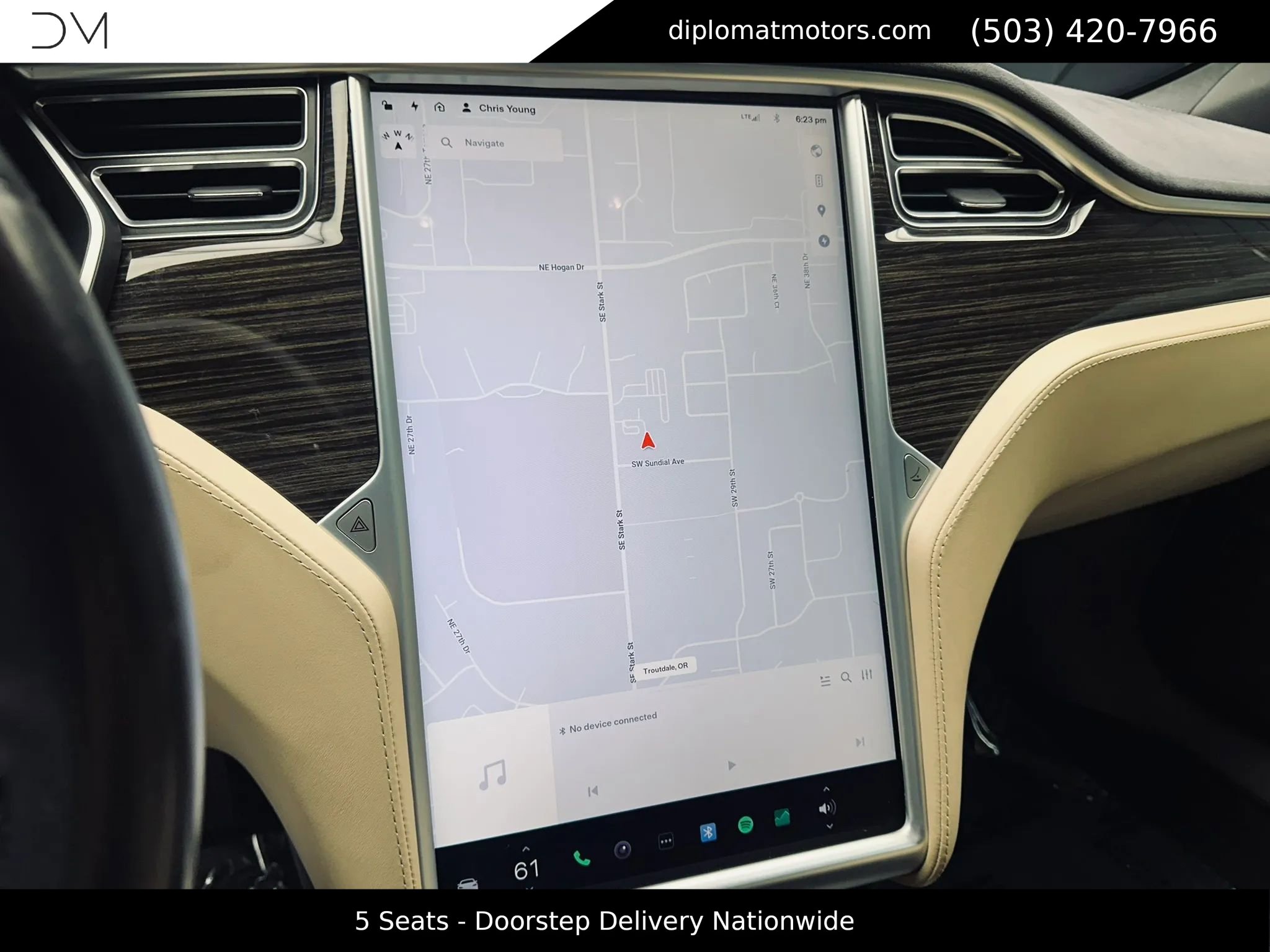 Used 2016 Tesla Model S 90D AWD/4WD image 32