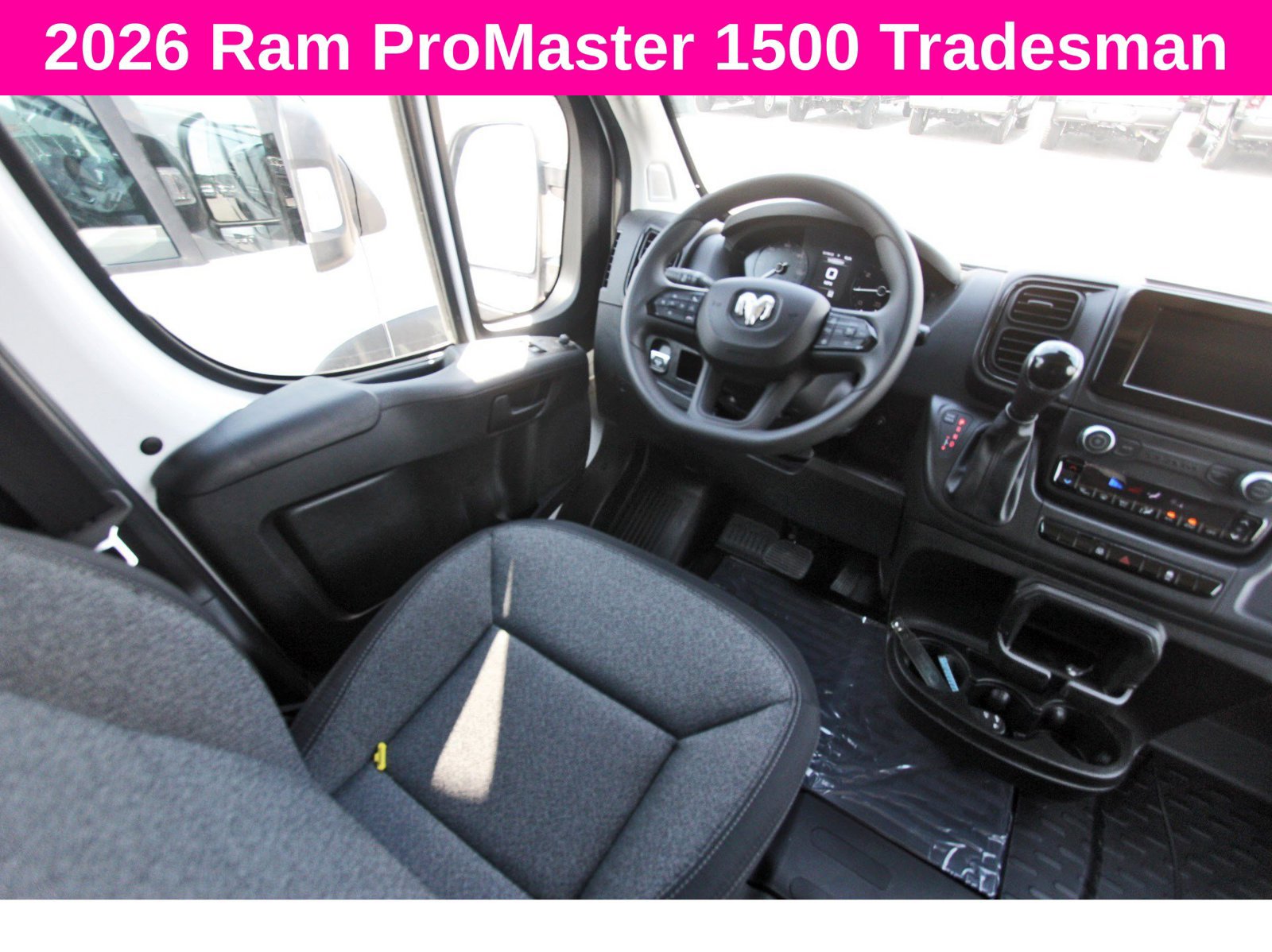New 2026 RAM ProMaster 1500 w/ Convenience Group FWD image 8