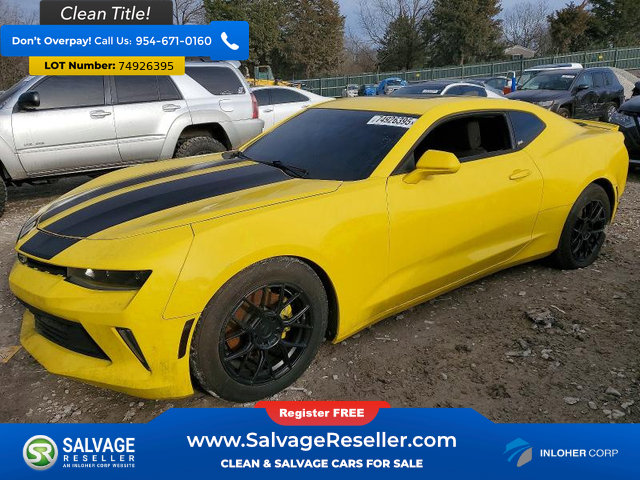 Used 2017 Chevrolet Camaro LT w/ Technology Package