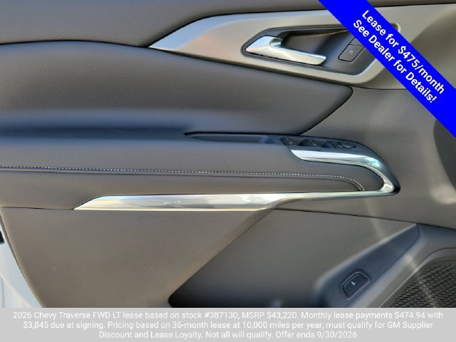 New 2027 Chevrolet Traverse LT w/ LPO, Floor Liner Package FWD image 11