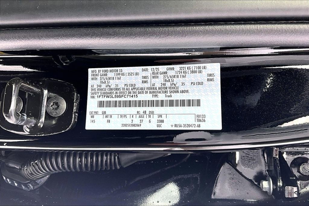 New 2025 Ford F150 XLT w/ Equipment Group 302A MID image 12