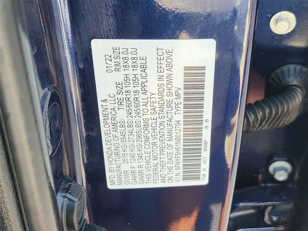 Used 2022 Honda Pilot EX-L image 26