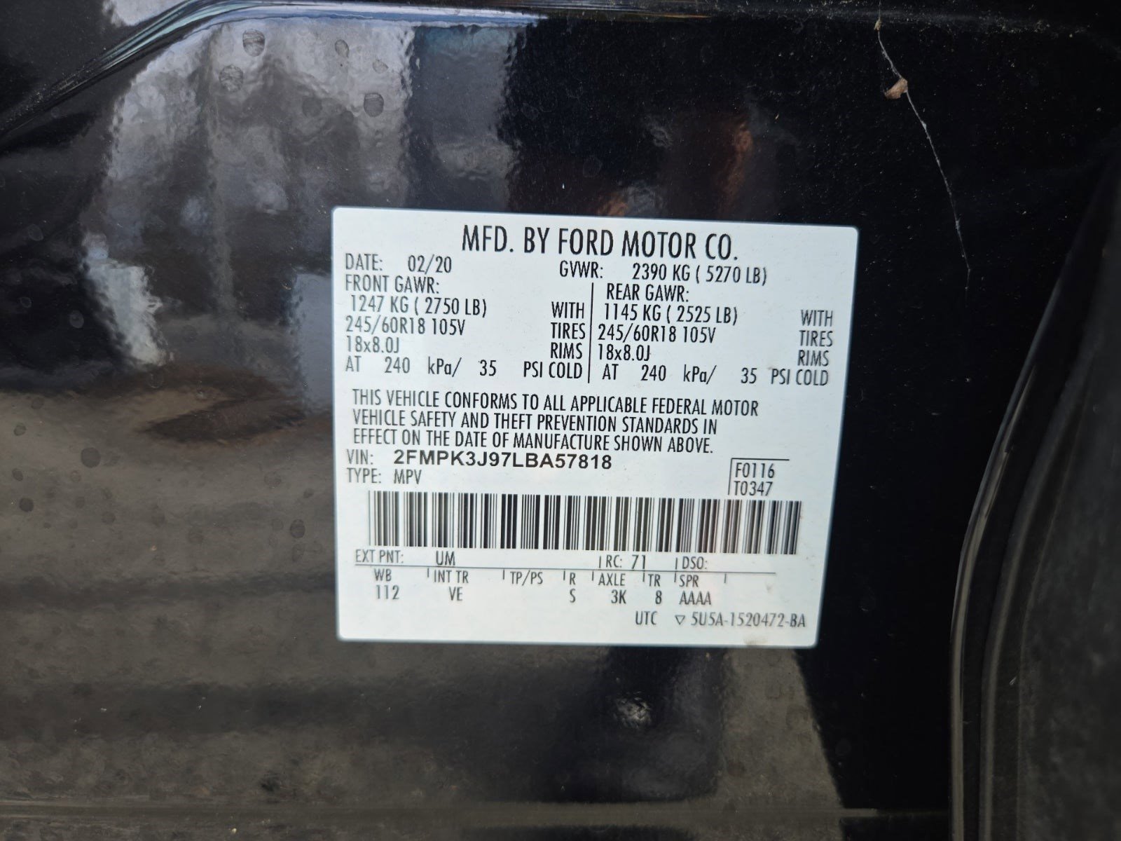 Used 2020 Ford Edge SEL image 13