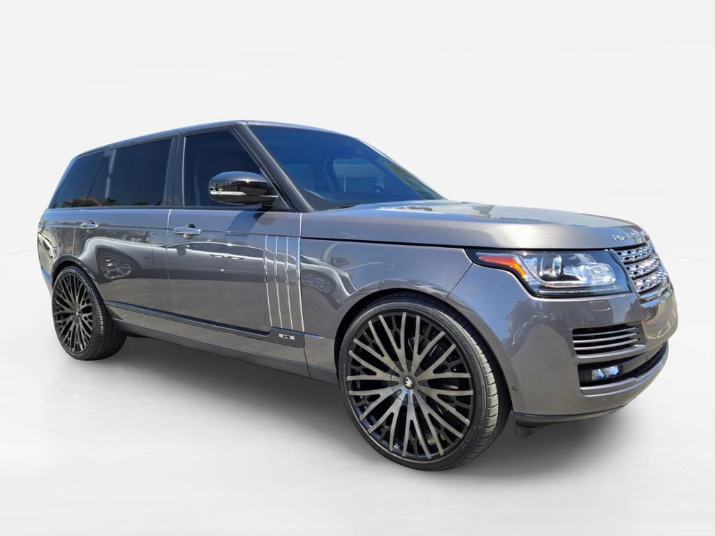 Used 2016 Land Rover Range Rover LWB SV Autobiography AWD/4WD image 3
