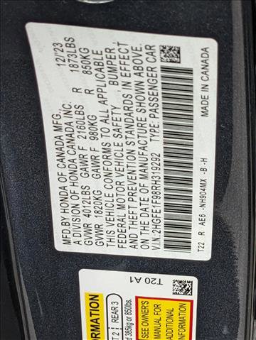 Used 2024 Honda Civic Touring image 17