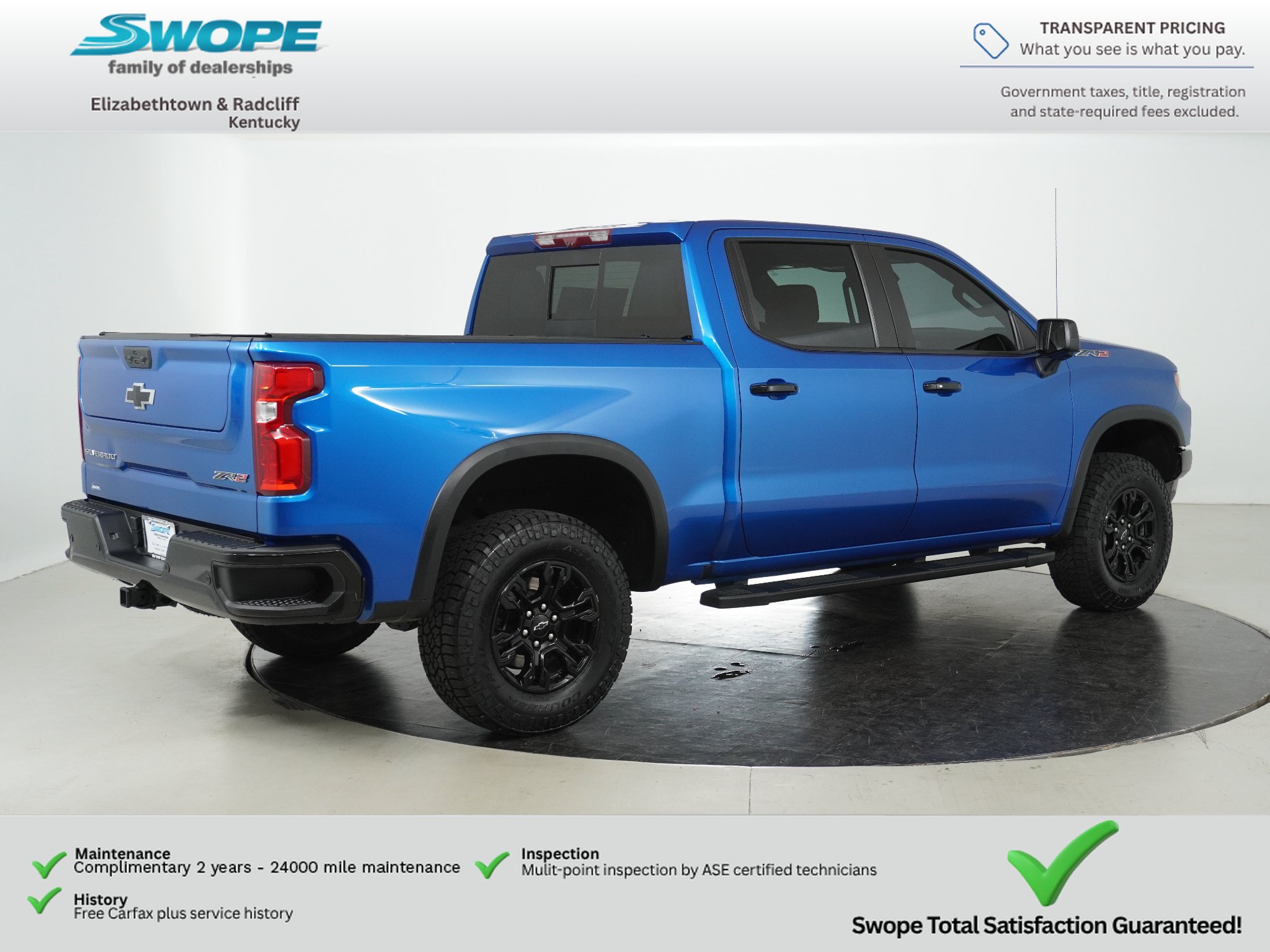 Used 2022 Chevrolet Silverado 1500 ZR2 w/ Technology Package AWD/4WD image 3