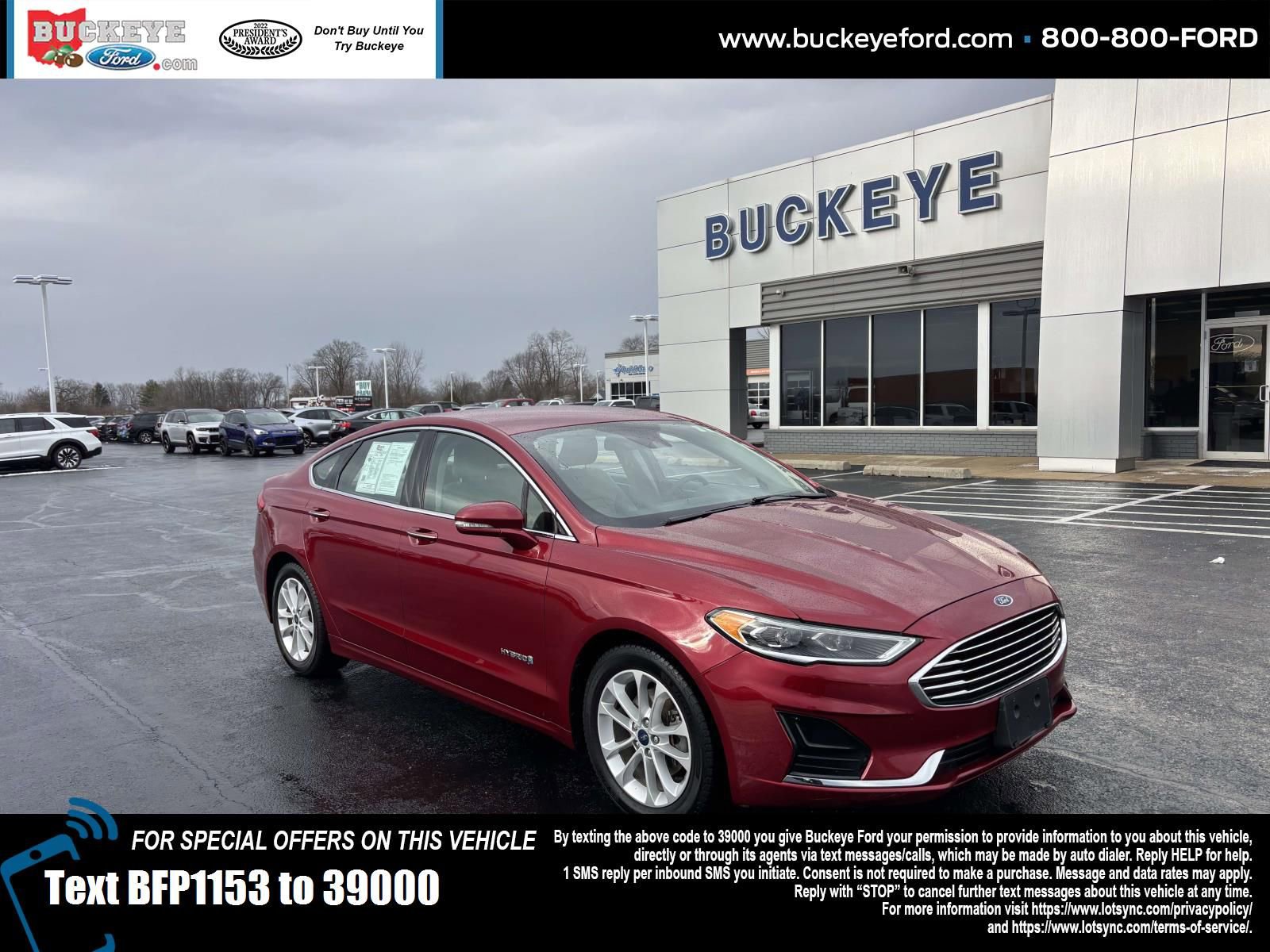 Used 2019 Ford Fusion SEL image 1