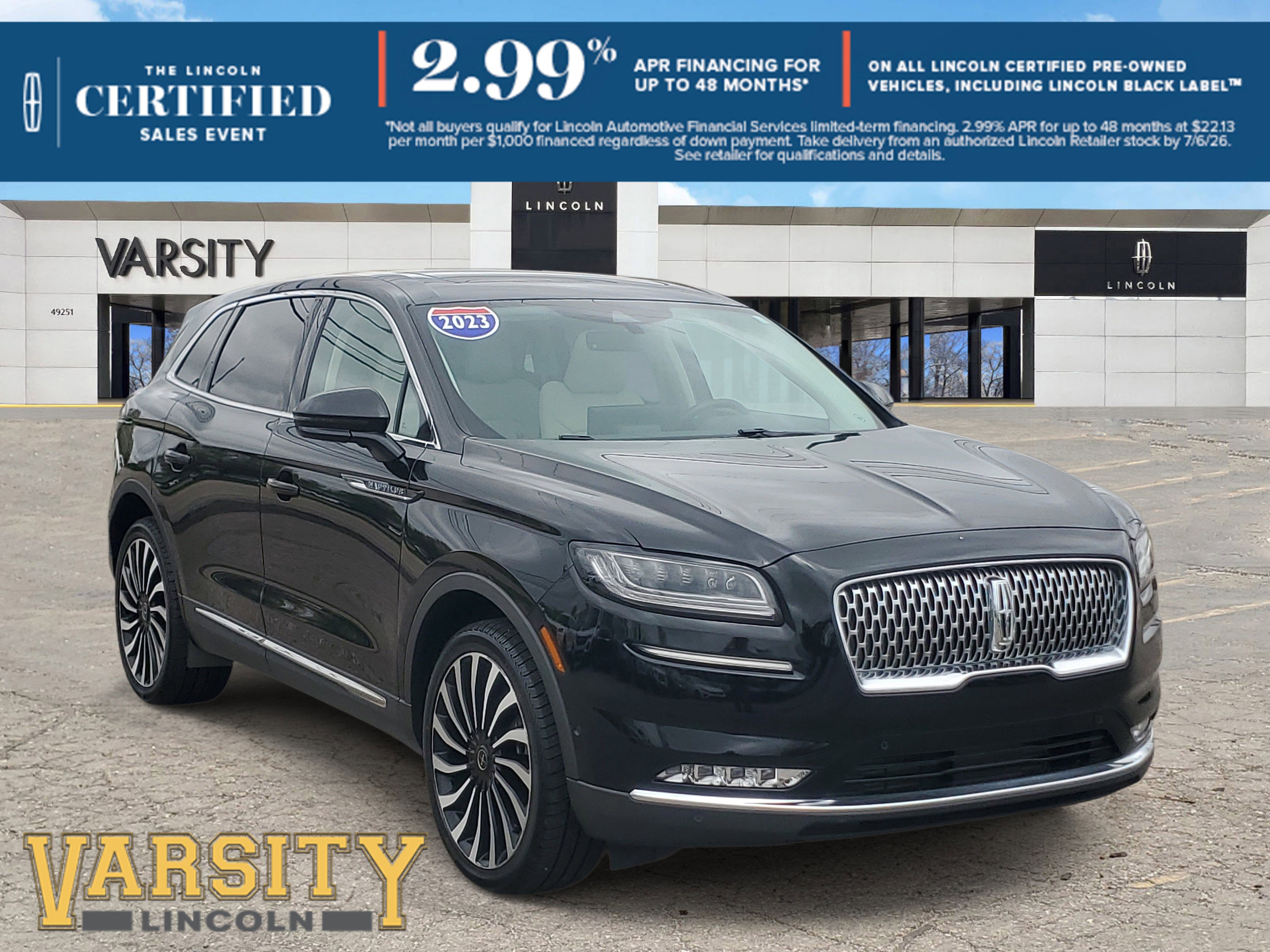 Certified 2023 Lincoln Nautilus Black Label AWD/4WD 360° Tour