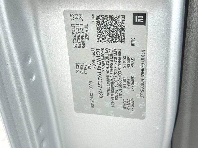 Used 2018 GMC Savana 2500 w/ Driver Convenience Package RWD image 28