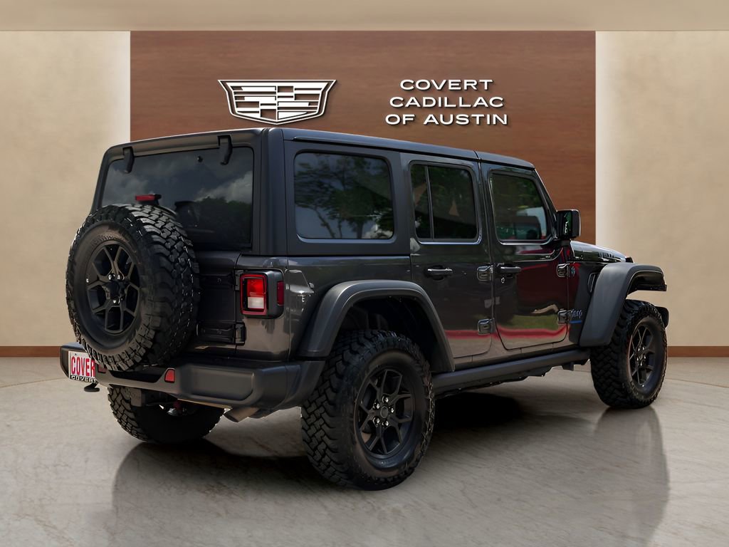 Used 2025 Jeep Wrangler Unlimited Sport S 4xe AWD/4WD image 4