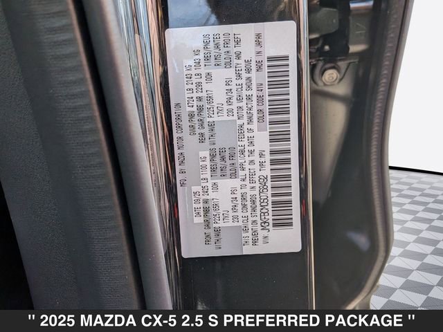 New 2025 MAZDA CX-5 AWD 2.5 S image 40