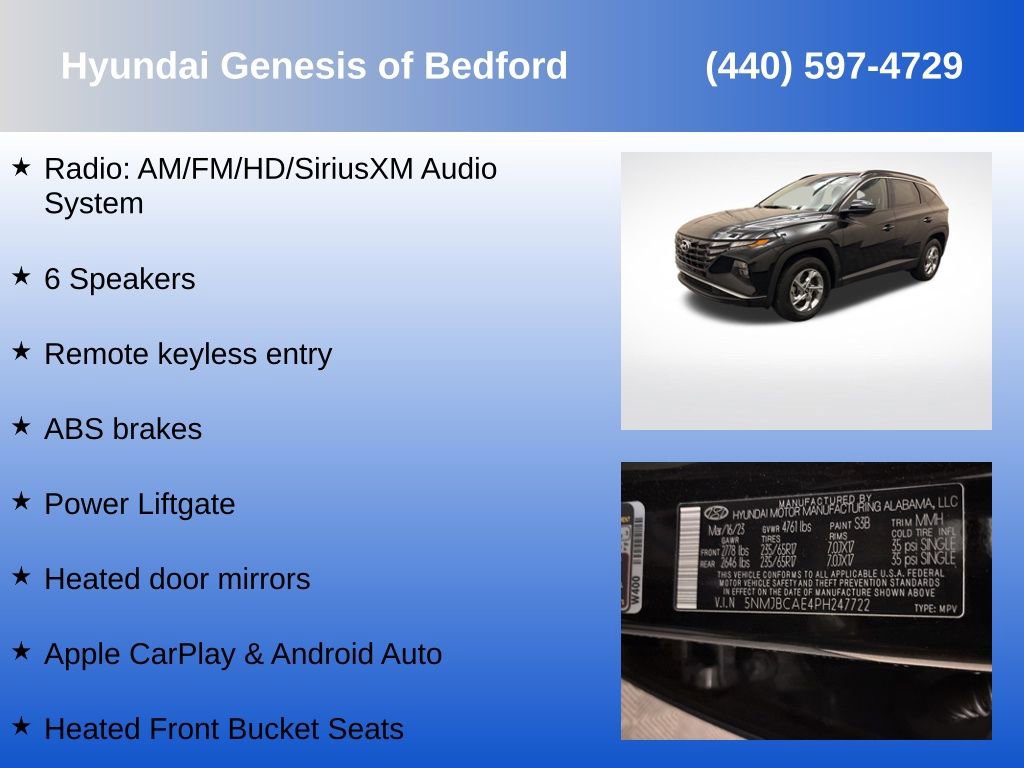 Certified 2023 Hyundai Tucson SEL image 7