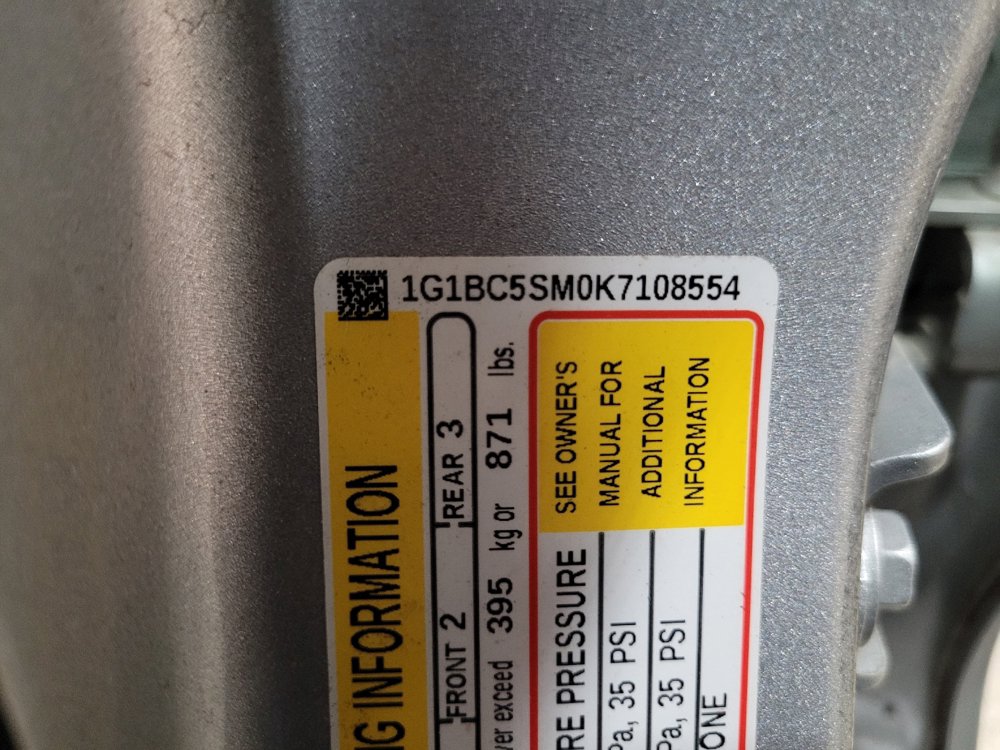 Used 2019 Chevrolet Cruze LS w/ LS Convenience Package FWD image 33