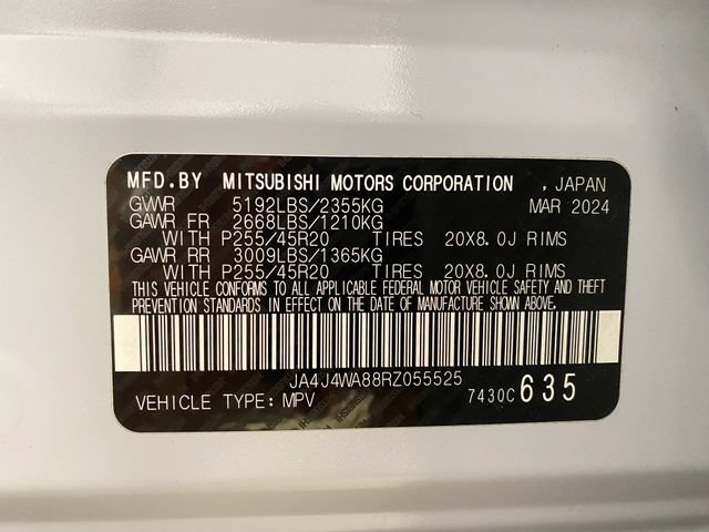 Used 2024 Mitsubishi Outlander SEL AWD/4WD image 32