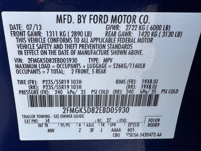 Used 2014 Ford Flex Limited FWD image 30