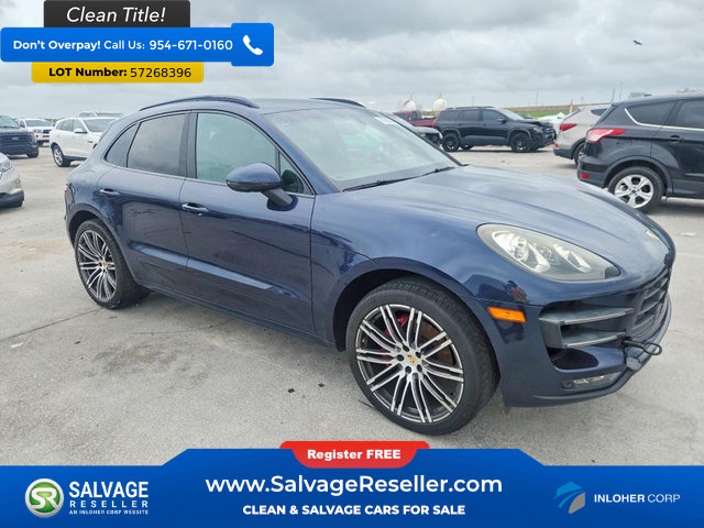 Used 2015 Porsche Macan Turbo w/ Sport Chrono Package AWD/4WD image 5