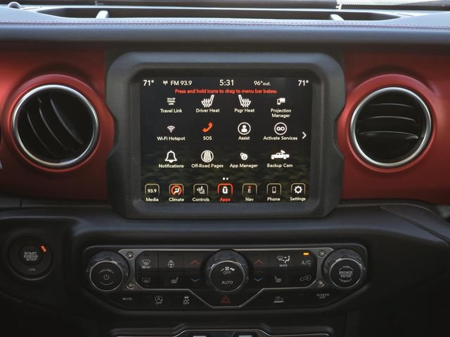 Used 2022 Jeep Gladiator Rubicon w/ Cold Weather Group AWD/4WD image 13