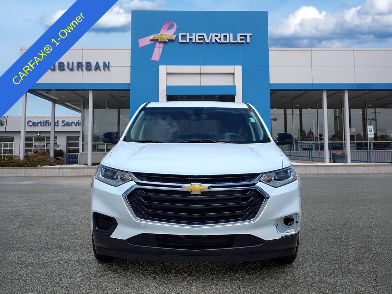 Used 2021 Chevrolet Traverse LS FWD image 2
