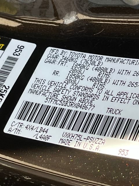 Used 2024 Toyota Tundra 1794 Edition AWD/4WD image 30