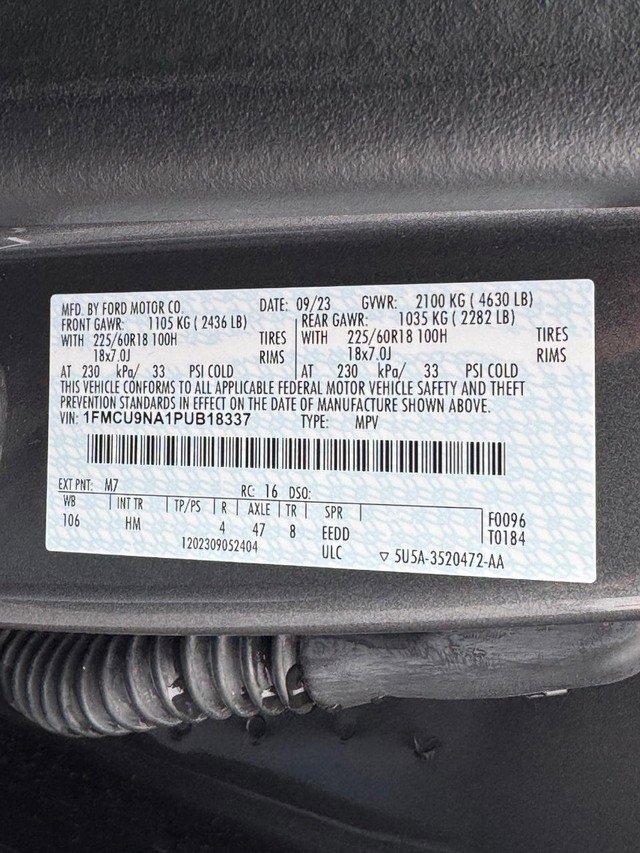 Used 2023 Ford Escape ST-Line Select w/ Tech Pack #2 image 28