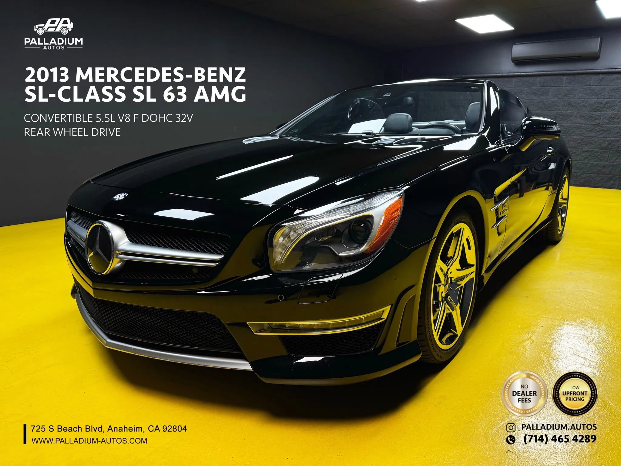 Used 2013 Mercedes-Benz SL 63 AMG
