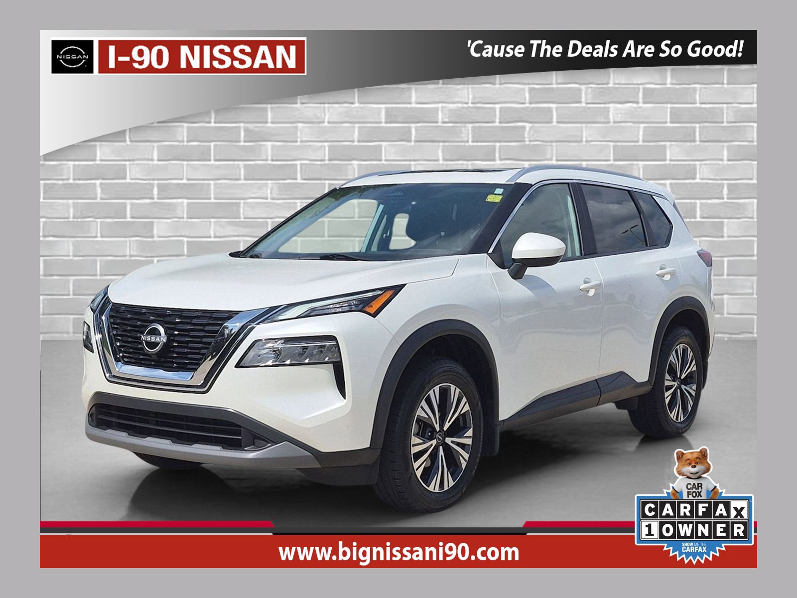 Certified 2023 Nissan Rogue SV w/ SV Premium B Package AWD/4WD image 1